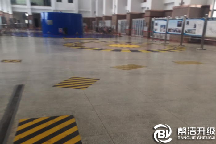 旧水磨石地面 旧水磨石地面